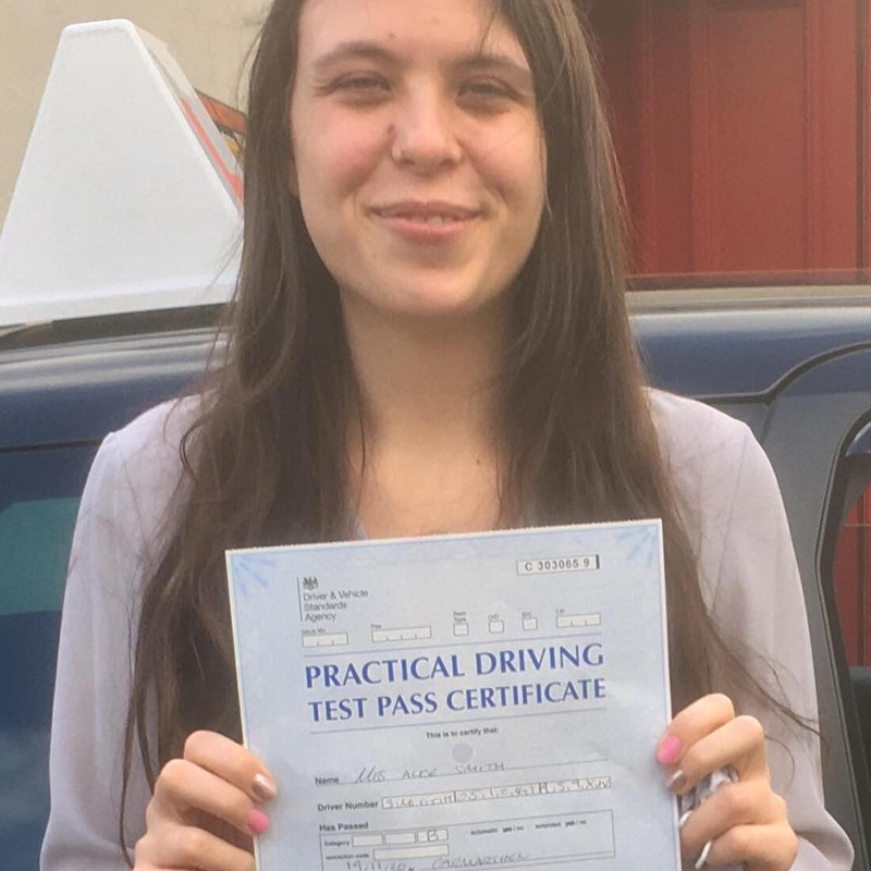 Alice Smith Review of Fast Track Driving School