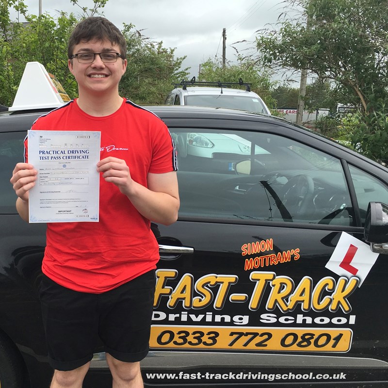 Aled Boucher from Rhydargaeu Review of Fast Track Driving School