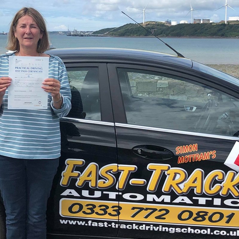 Victoria Tovey from Haverfordwest Review of Fast Track Driving School