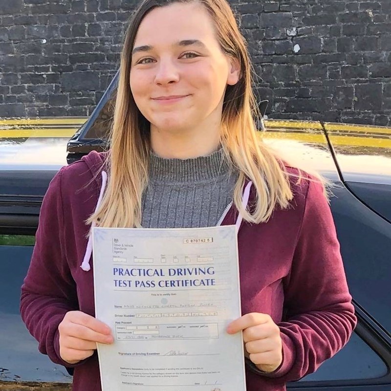 Nicolette Puttick-Jones Review of Fast Track Driving School