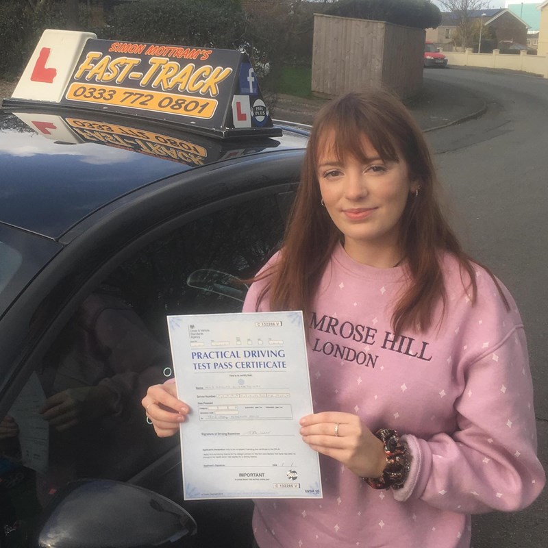 Hannah May Review of Fast Track Driving School