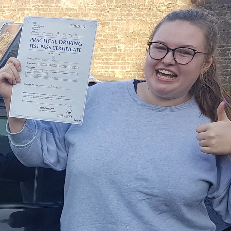 Emily Hale Review of Fast Track Driving School