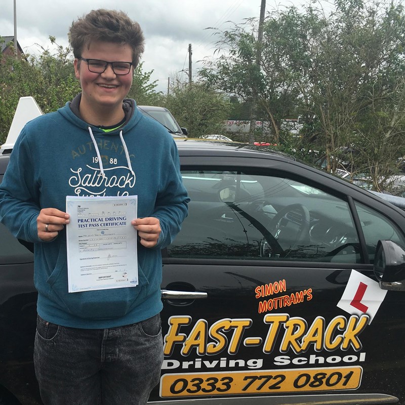Jake Saunders from LLanfyndd Review of Fast Track Driving School