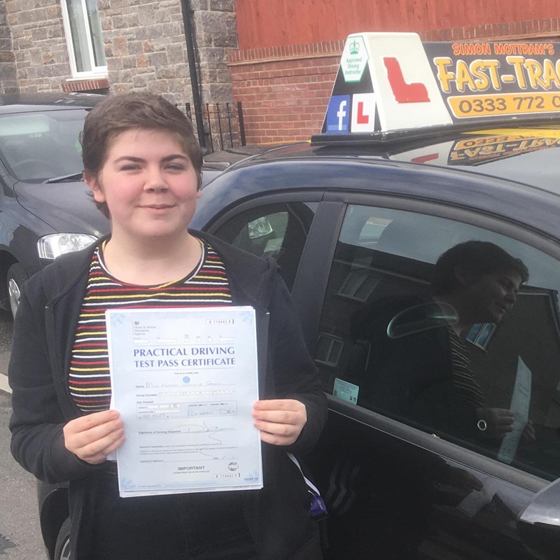 Megan Gough from Milford Haven Review of Fast Track Driving School