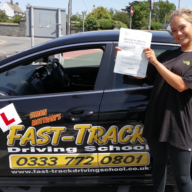 Marli Wilson from Llandysul Review of Fast Track Driving School