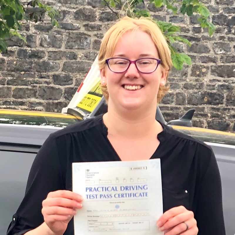 Natalie Scarborough from St Florence Review of Fast Track Driving School
