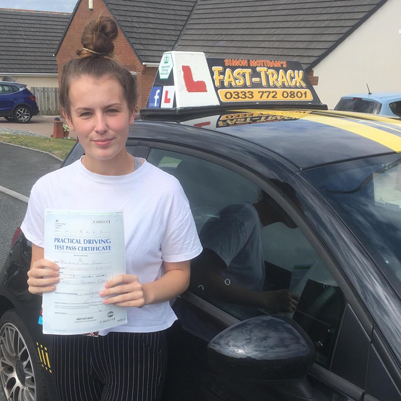 Emily Fagan from Neyland Review of Fast Track Driving School