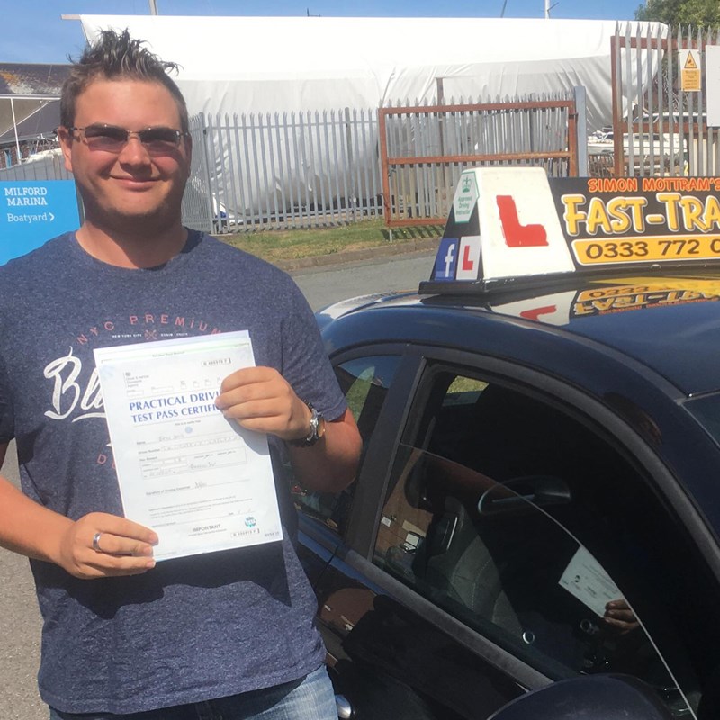 Bryn Smith from Milford Haven Review of Fast Track Driving School