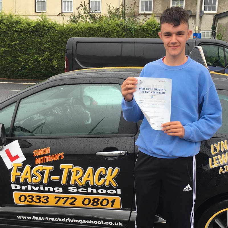 Steffan Thomas from Cwmffrwd Review of Fast Track Driving School
