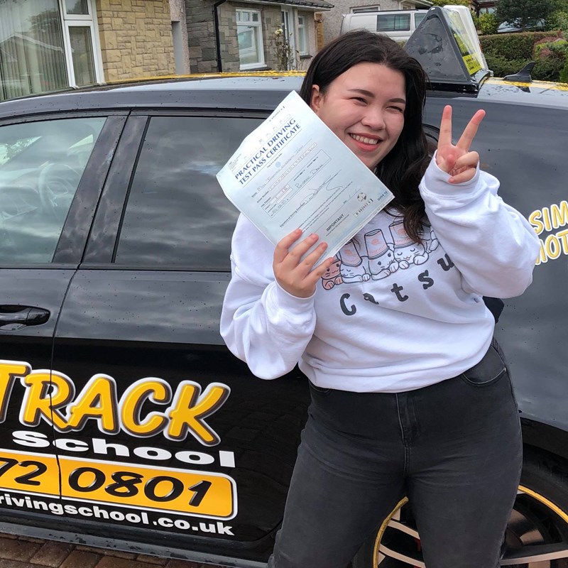 Jasmine John from Milford Haven Review of Fast Track Driving School