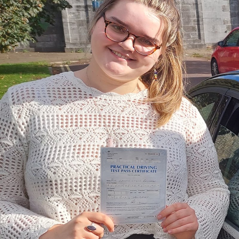 Hannah Reynolds Review of Fast Track Driving School