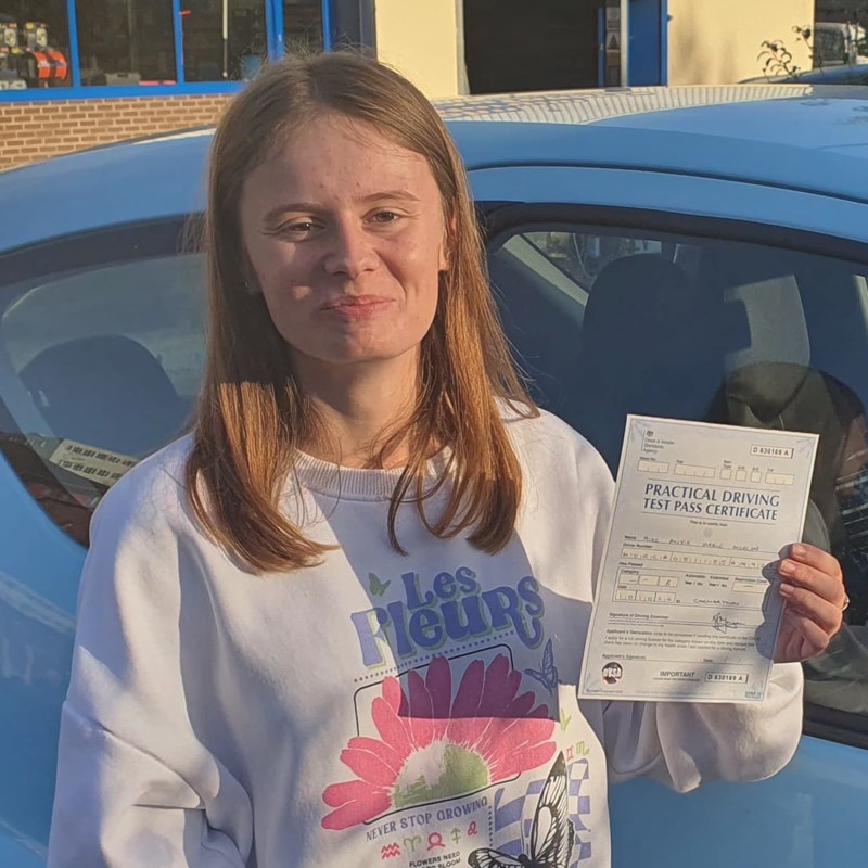 Alivia Morgan Review of Fast Track Driving School