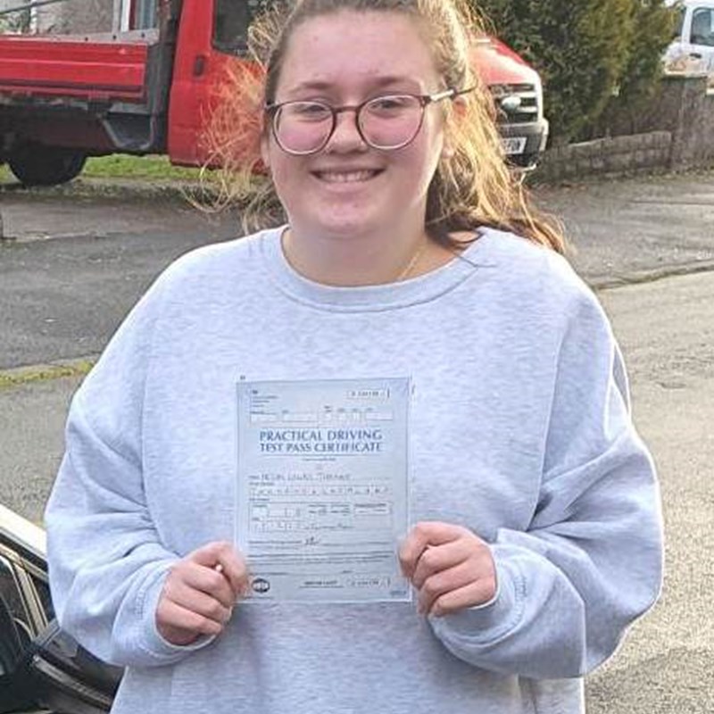 Megan Thomas Review of Fast Track Driving School