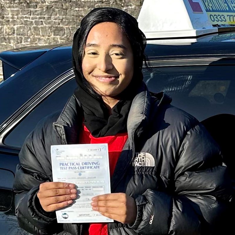 Majeda Sikdar Review of Fast Track Driving School