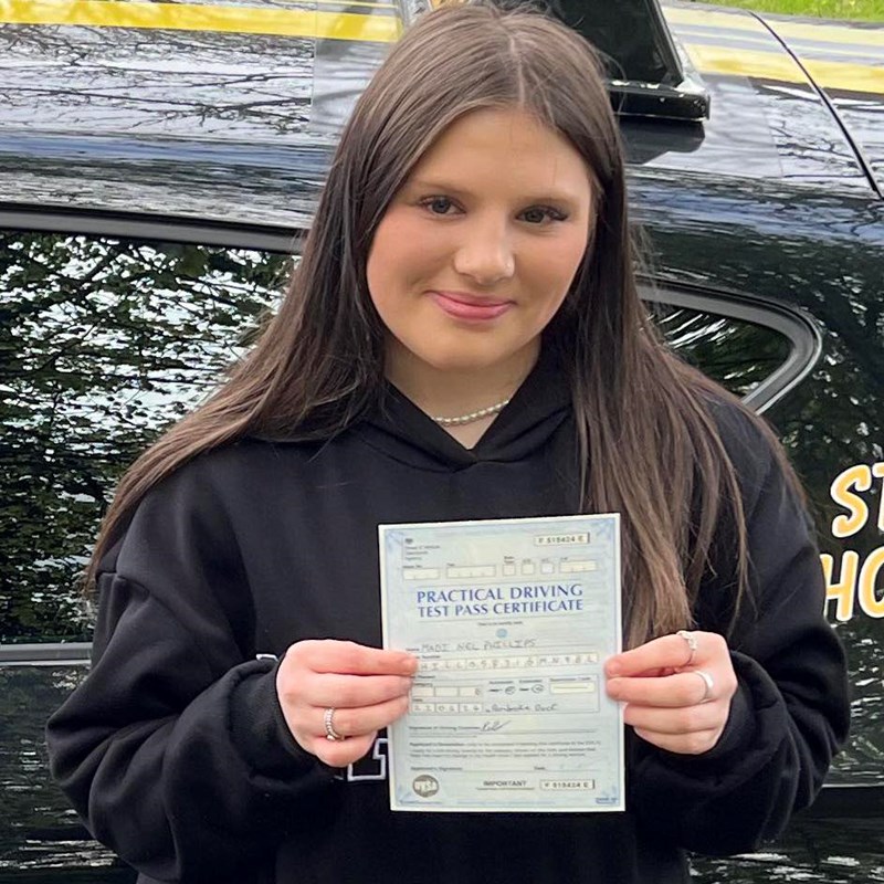 Madi Phillips Review of Fast Track Driving School