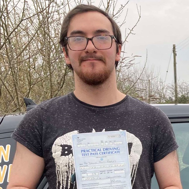 Daniel Ault-Rapley Review of Fast Track Driving School