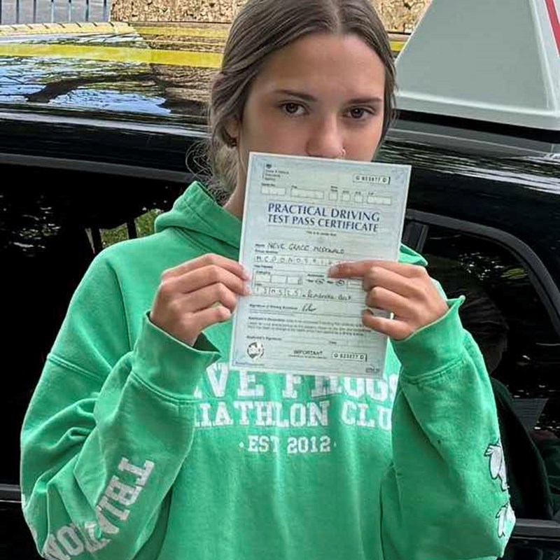Neve McDonald Review of Fast Track Driving School