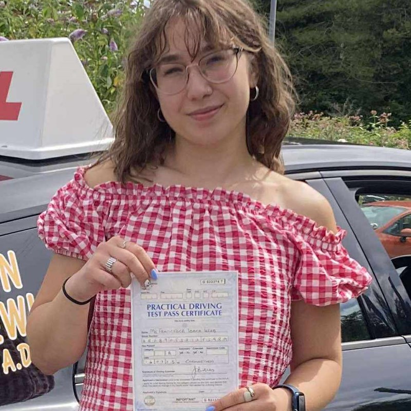 Francesca Hrab Review of Fast Track Driving School