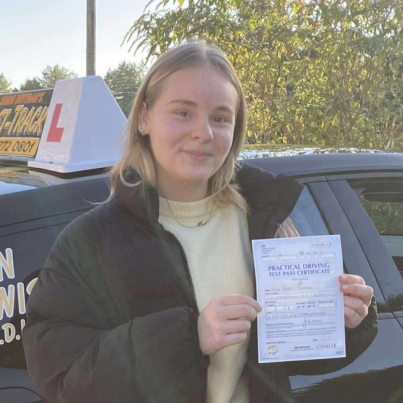 Abbey Thomas Review of Fast Track Driving School