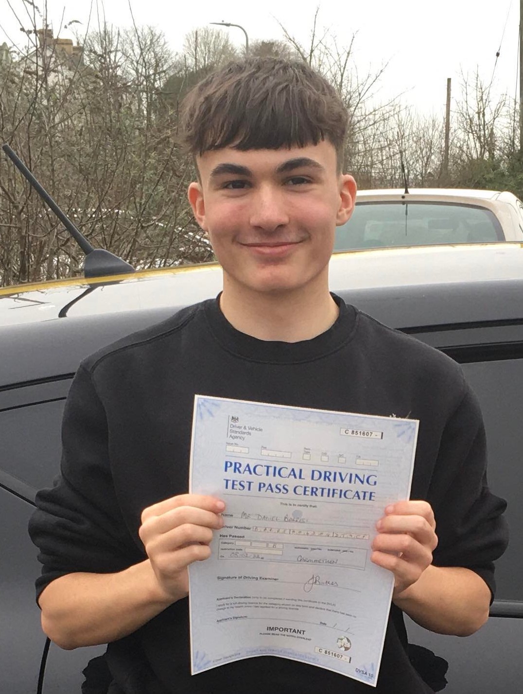 Daniel Barresi (Test Pass)