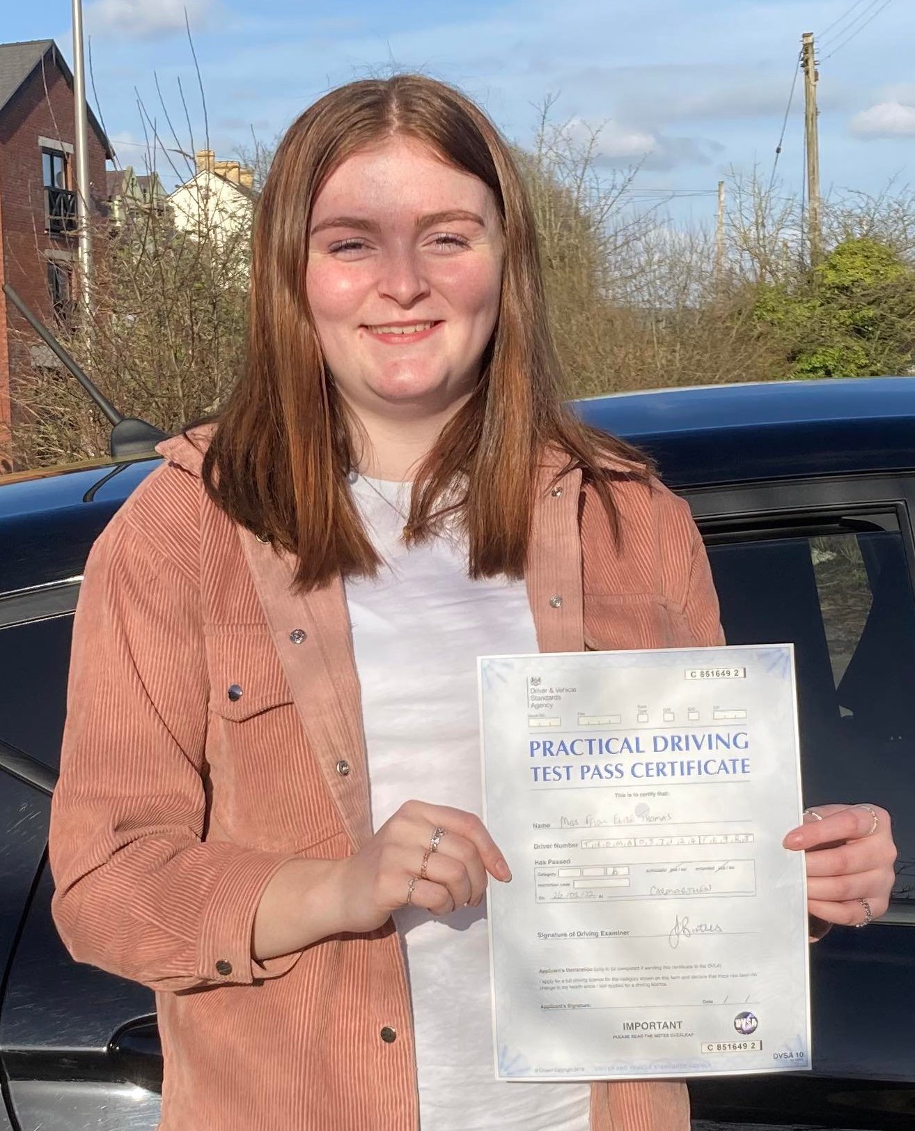 Ffion Thomas (Test Pass)