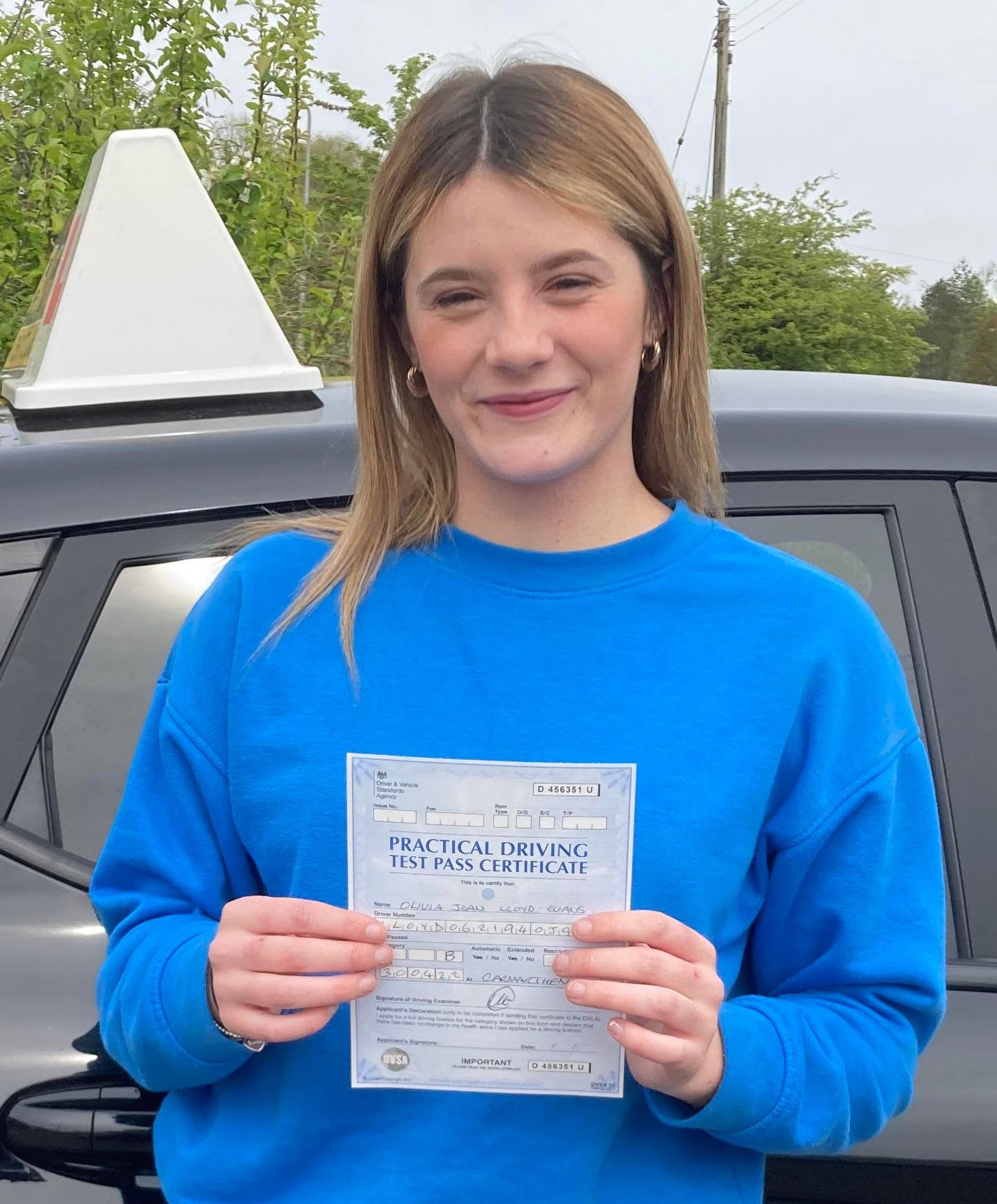 Olivia Lloyd Evans (Test Pass)