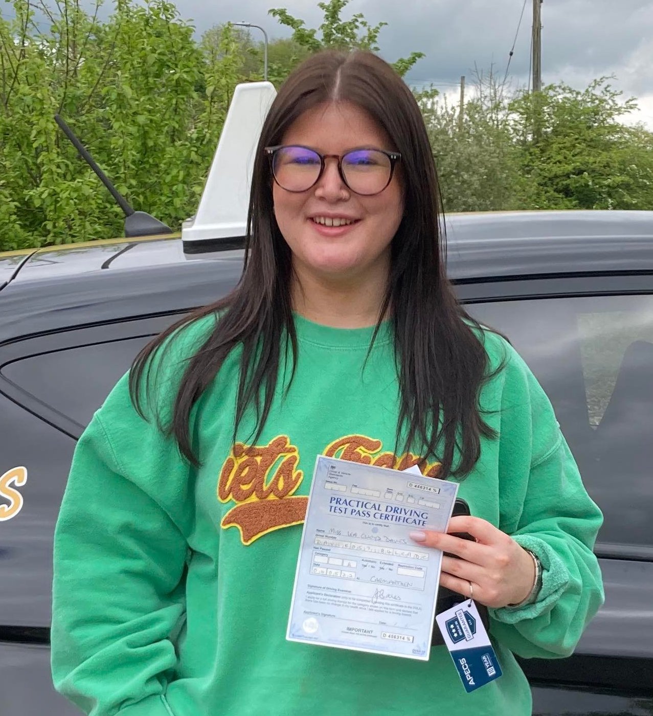 Lea Davies (Test Pass)