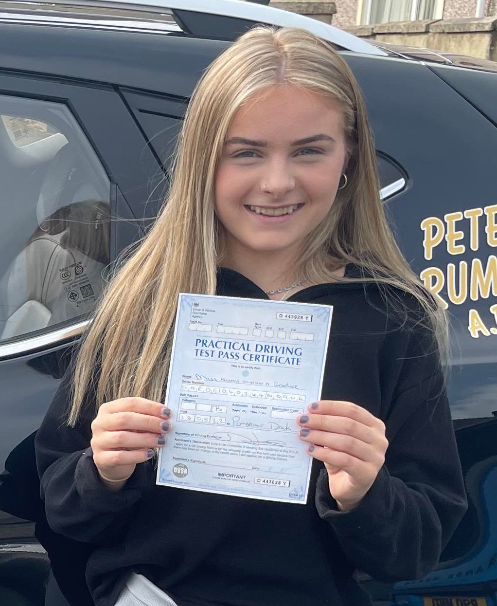 Niamh Gardener (Test Pass)