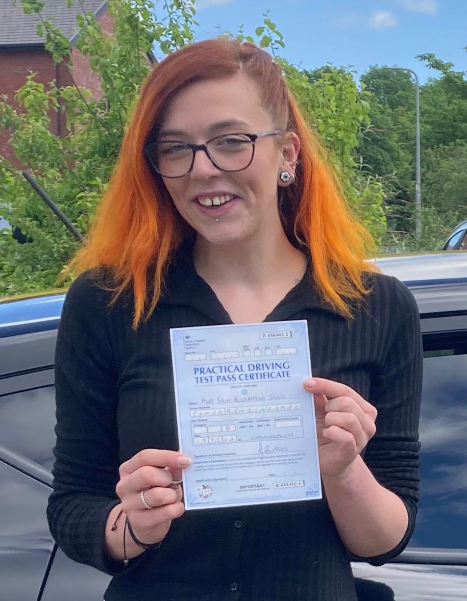 Erin Jones (Test Pass)