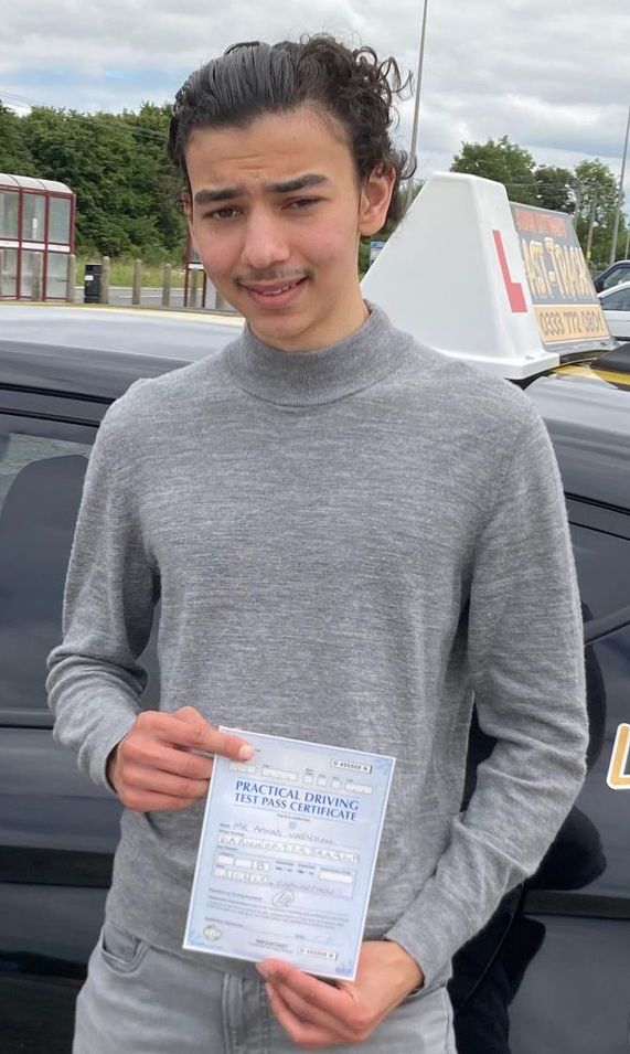 Ahmad Varnham (Test Pass)