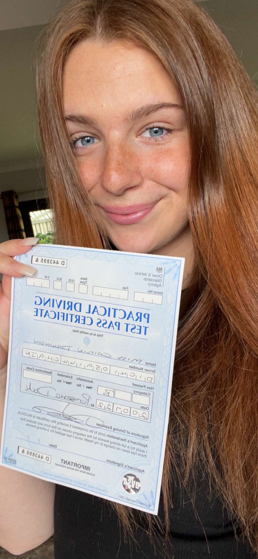 Caitlin Dickinson (Test Pass)