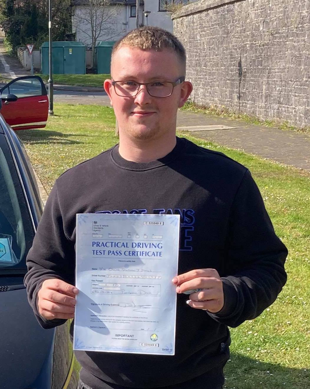 Oscar James (Test Pass)