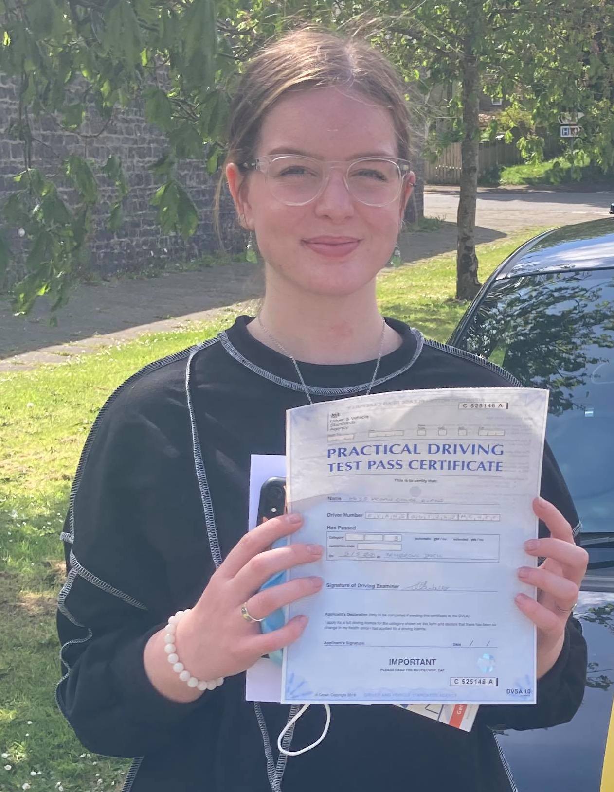 Megan Chloe Evans (Test Pass)