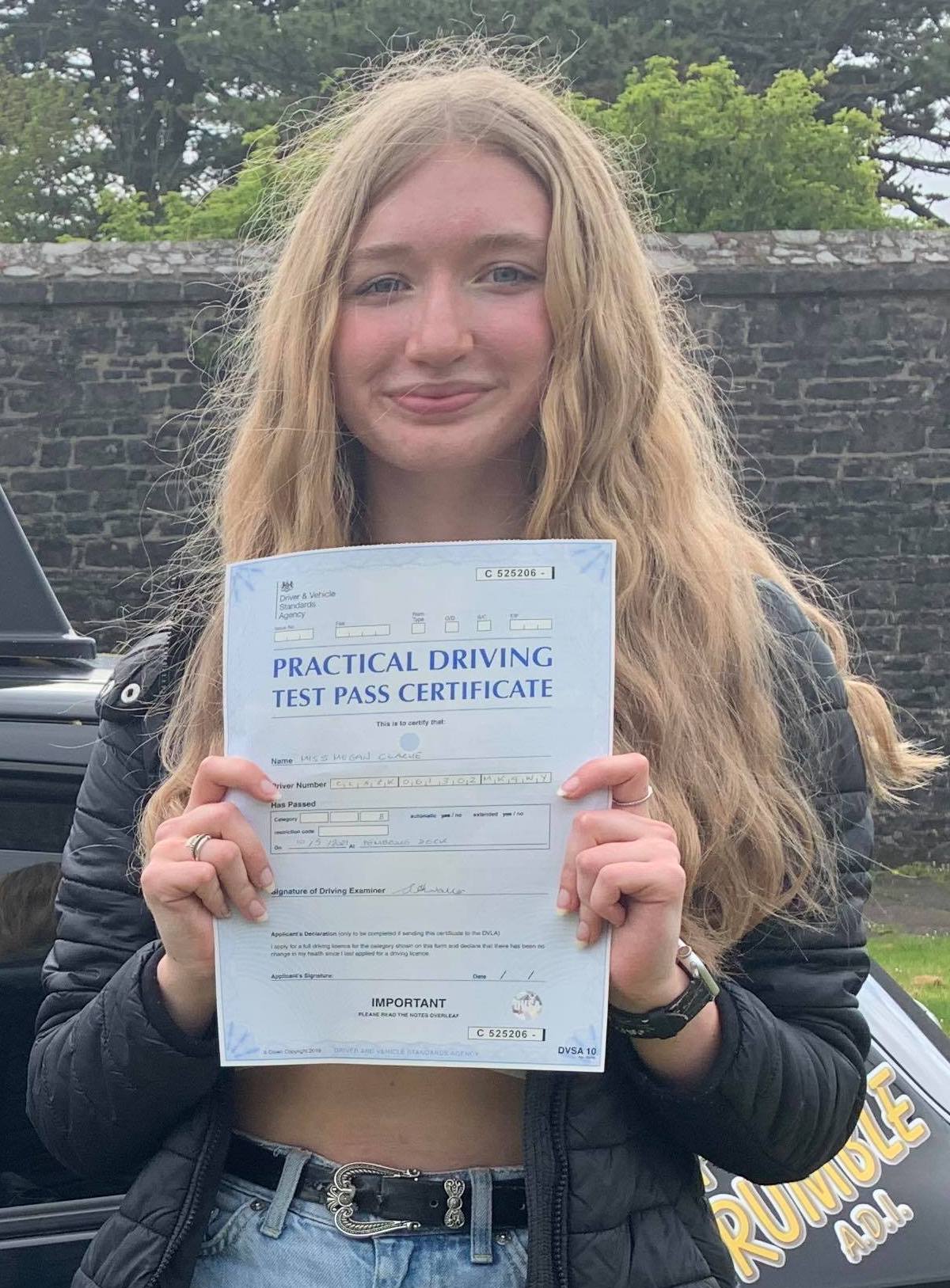 Megan Clarke (Test Pass)