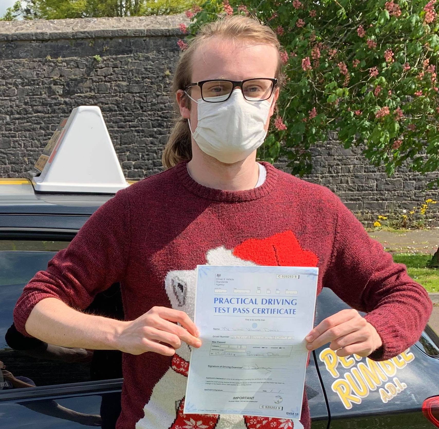 Ieuan Davies (Test Pass)