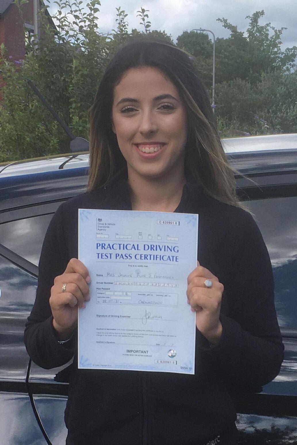 Jasmine Emanuel (Test Pass)