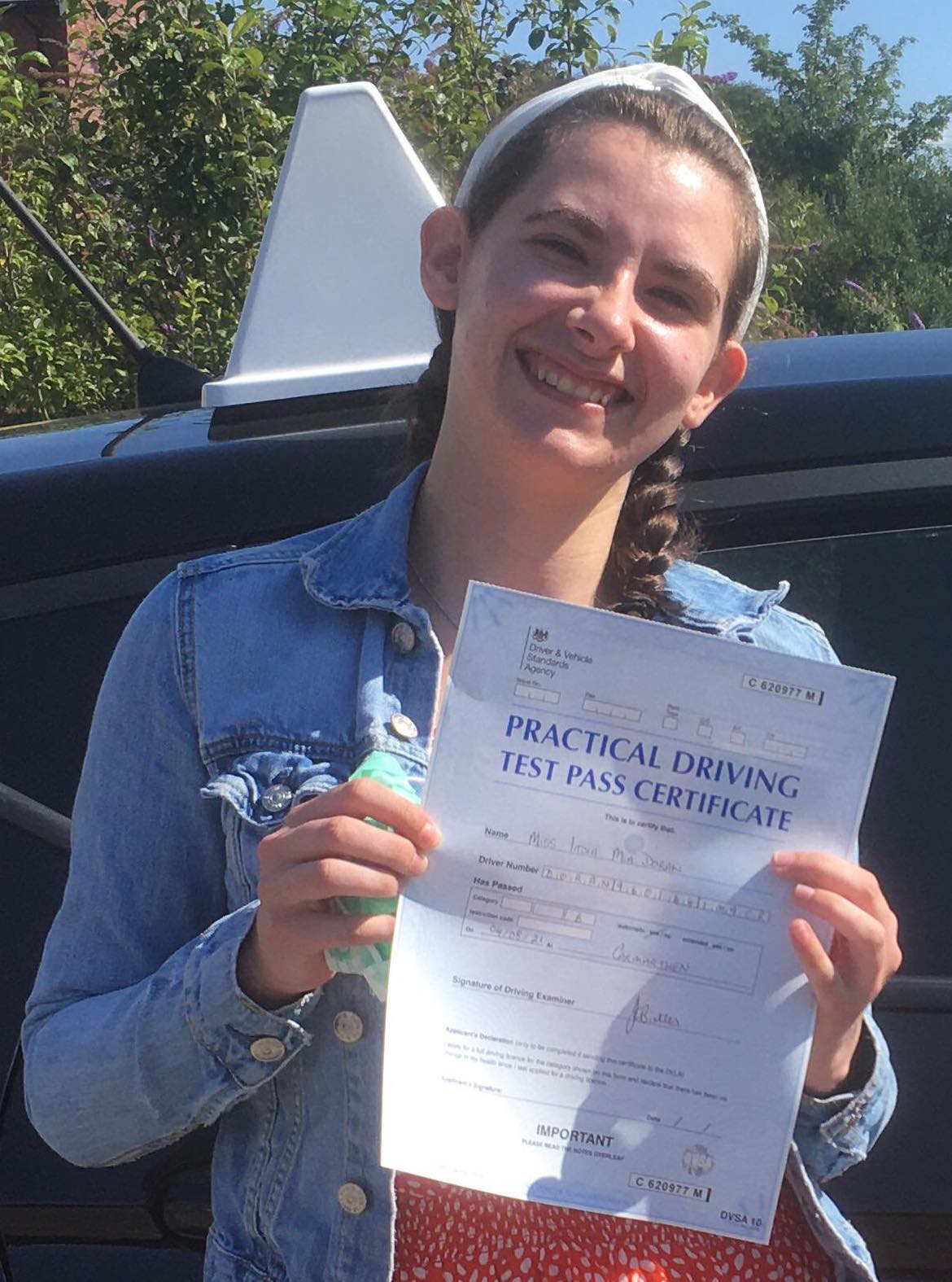 India Doran (Test Pass)