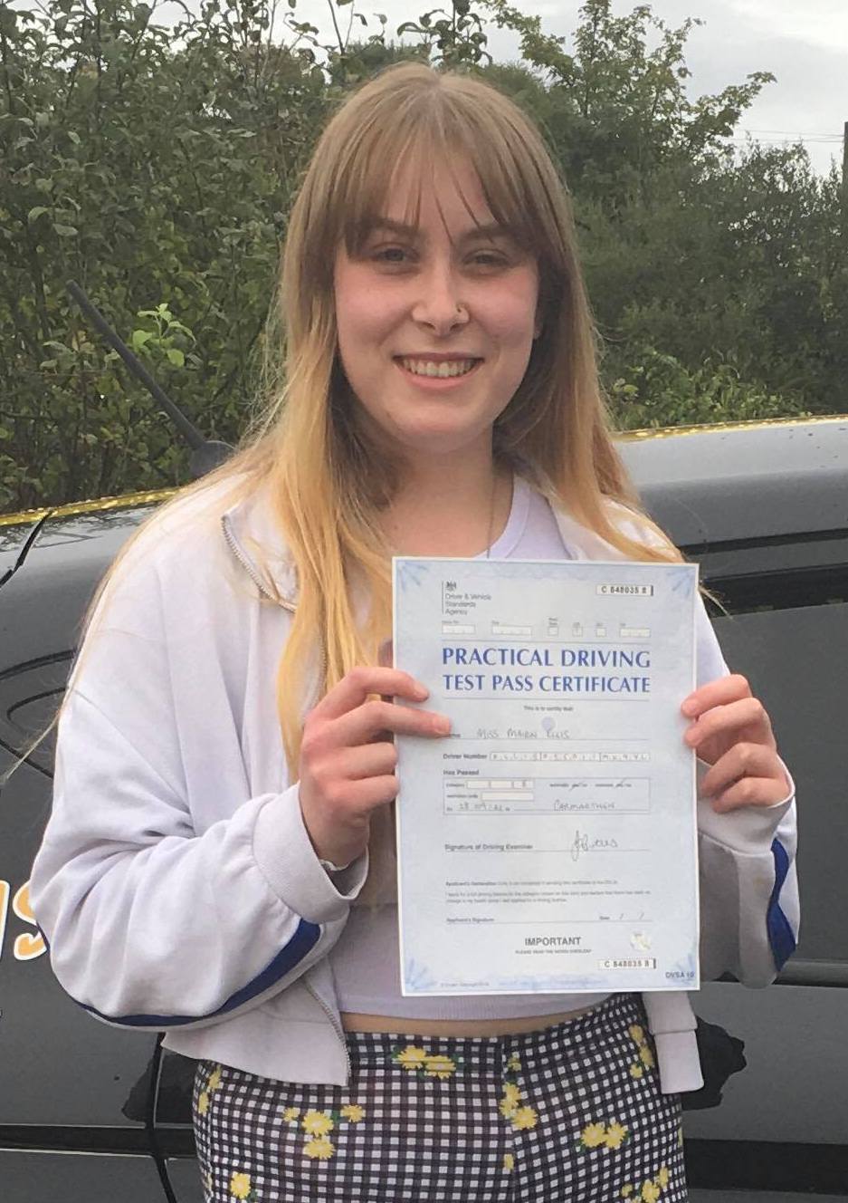 Mairin Ellis (Test Pass)