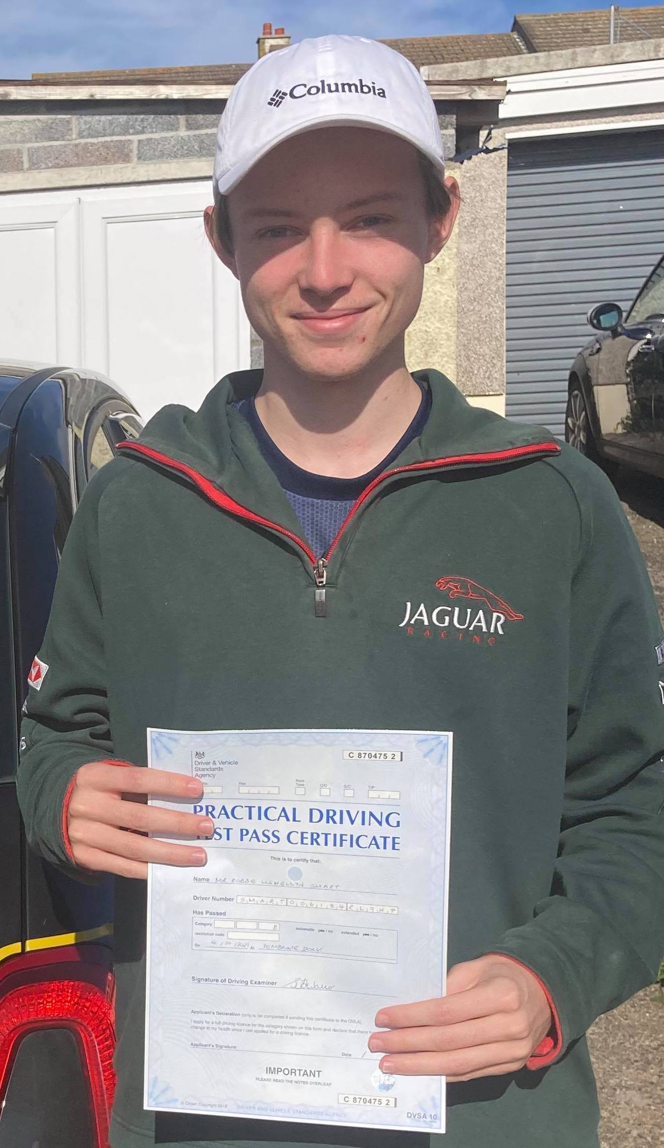 Robbie Smart (Test Pass)