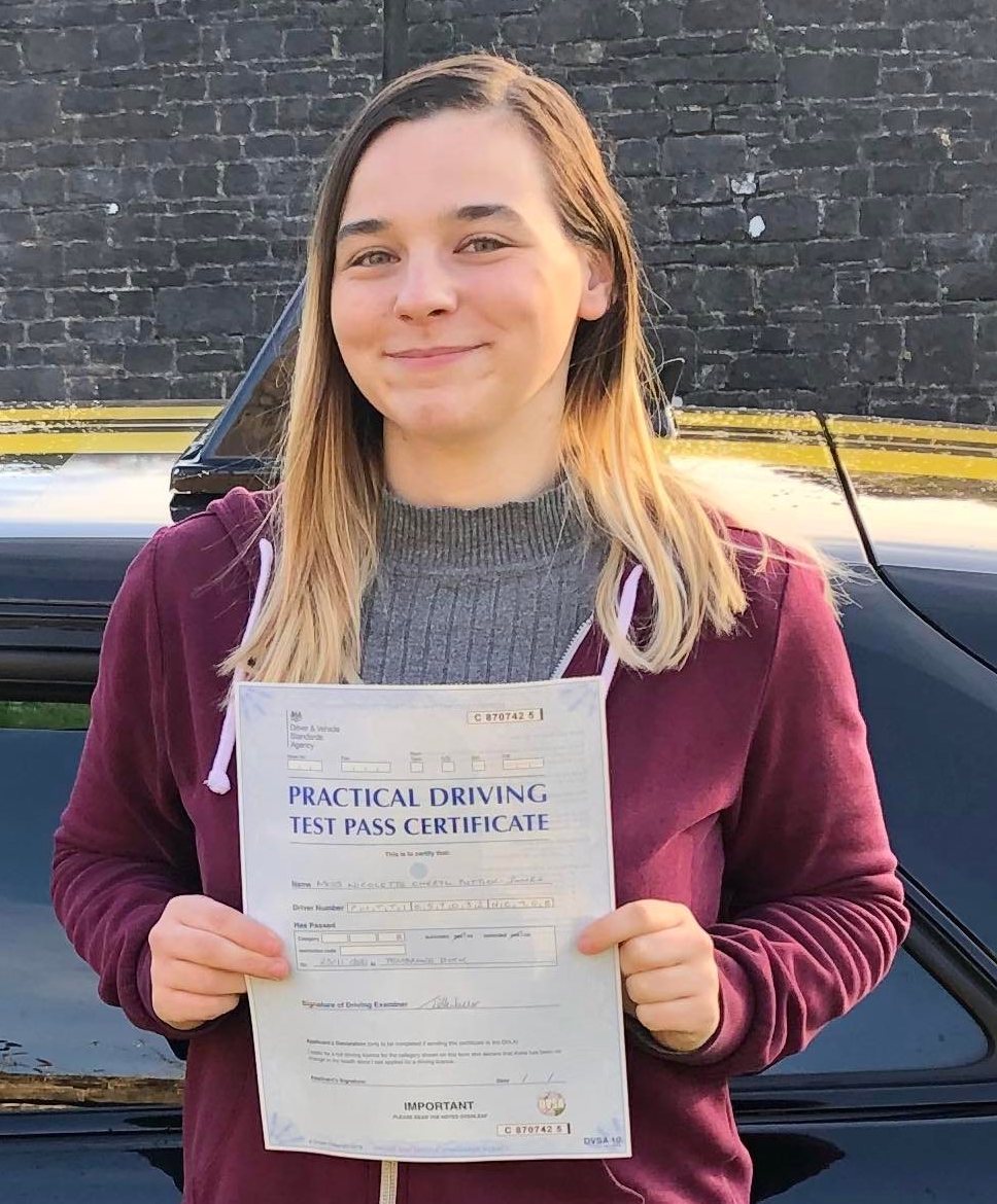 Nicolette Puttick-Jones (Test Pass)