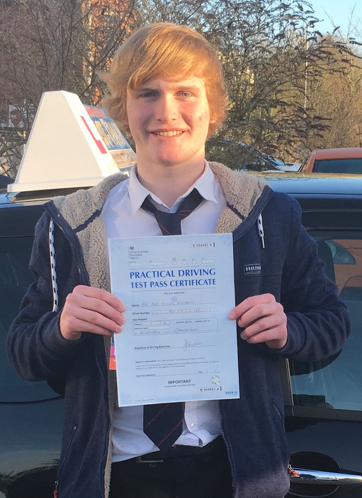 Max Holland (Test Pass)