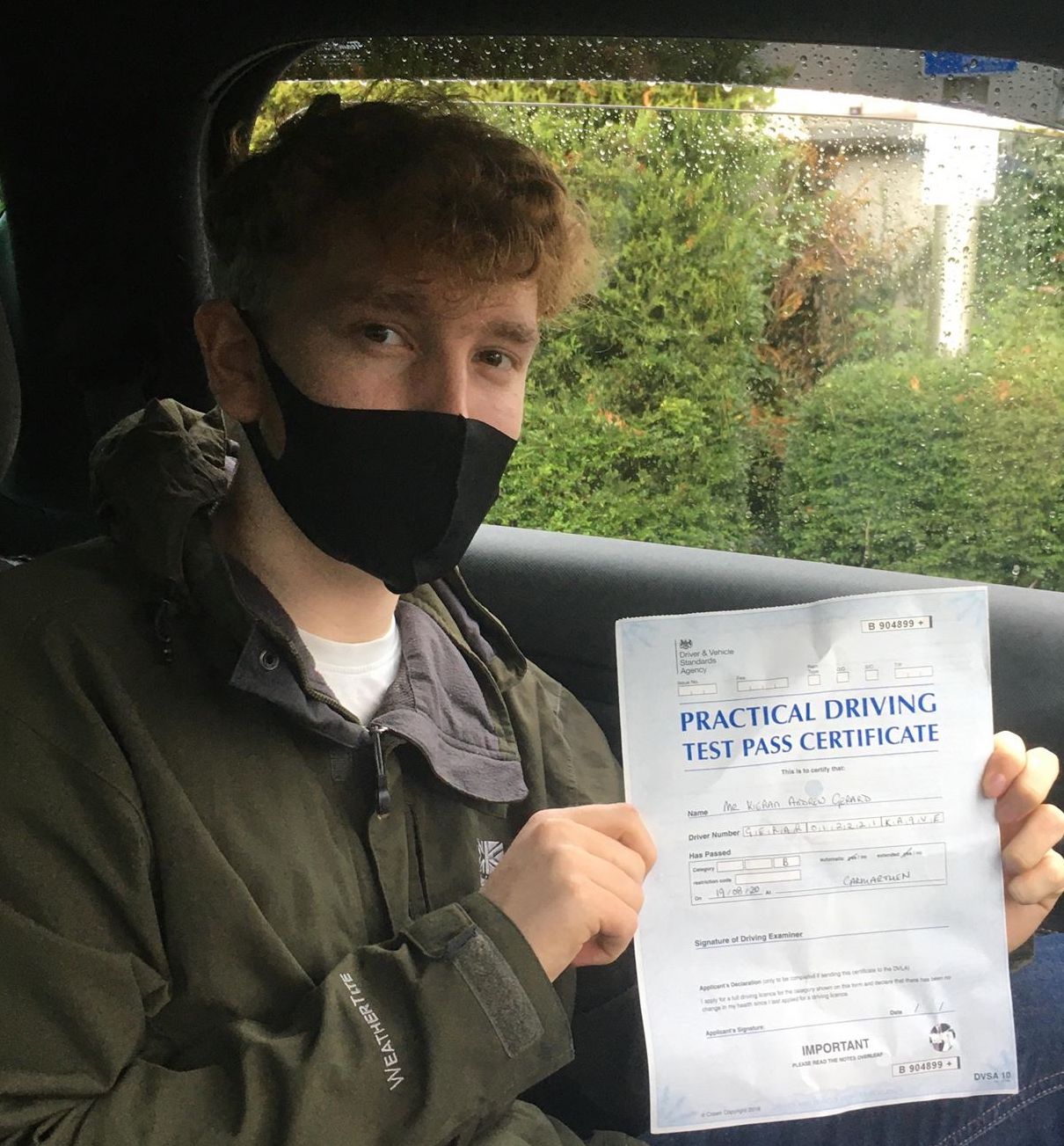 Kieran Gerard (Test Pass)