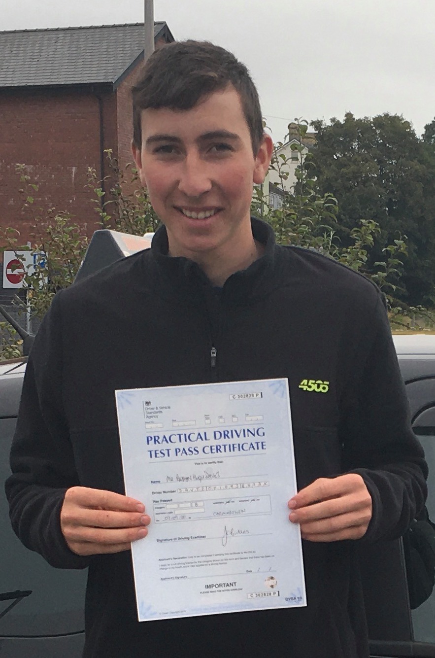 Bleddyn Davies (Test Pass)