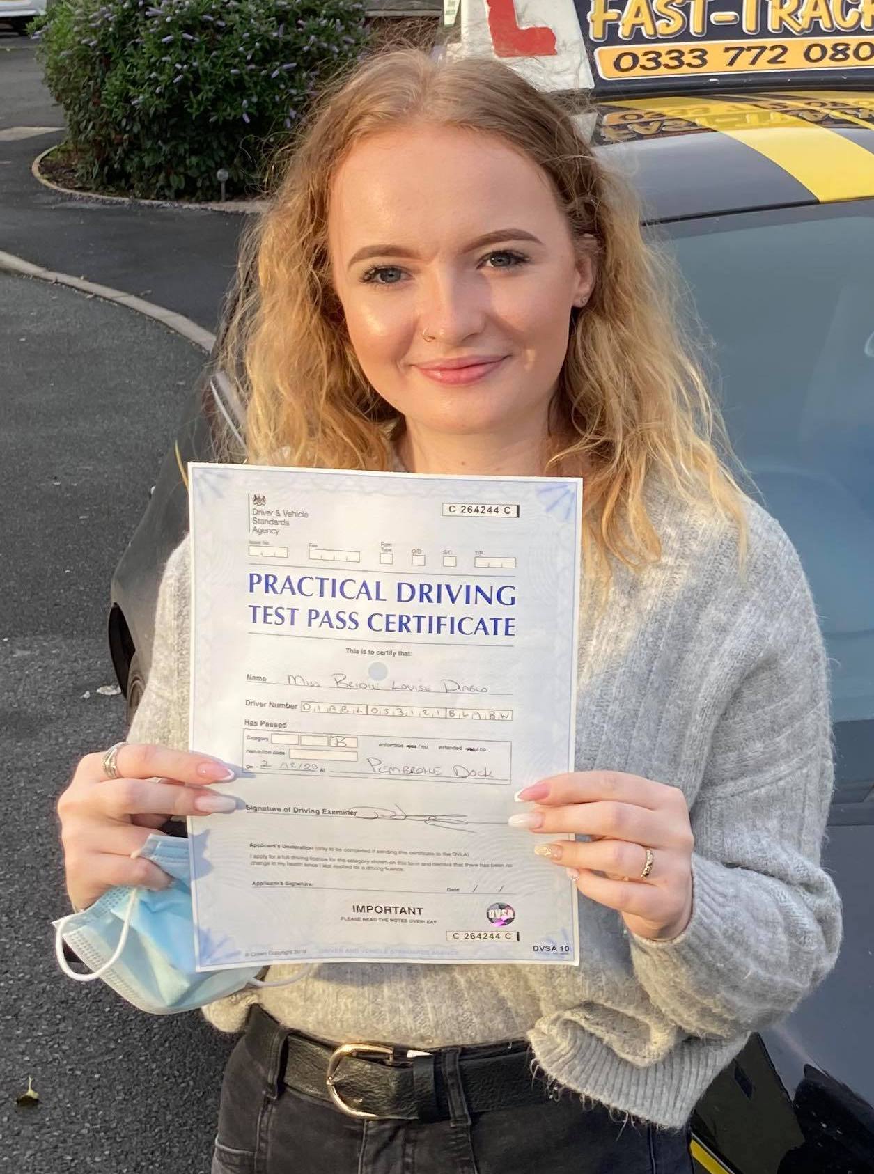 Bridie Diablo (Test Pass)