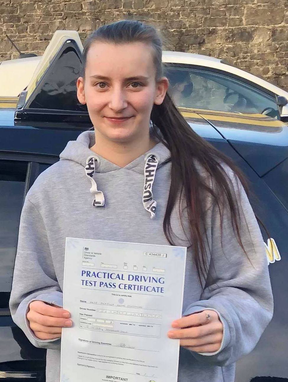 Sharina Chesmore (Test Pass)