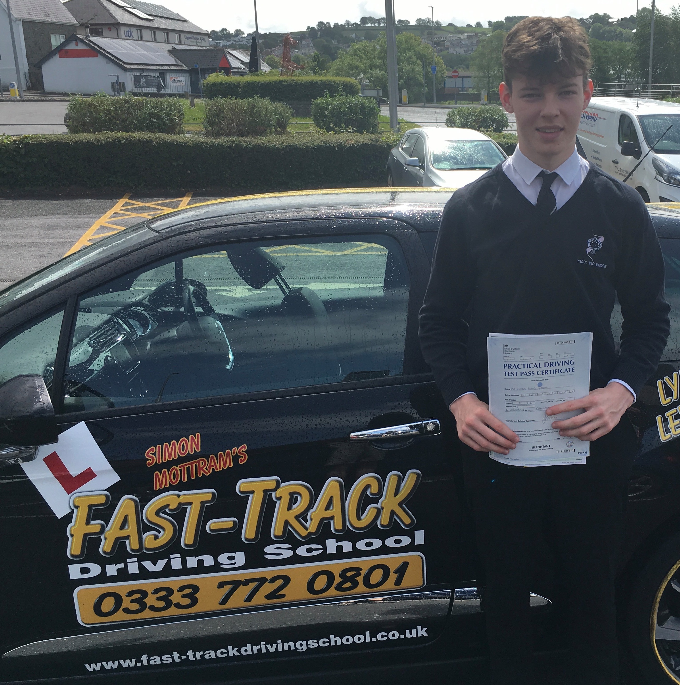 Owain Gibbon Test Pass