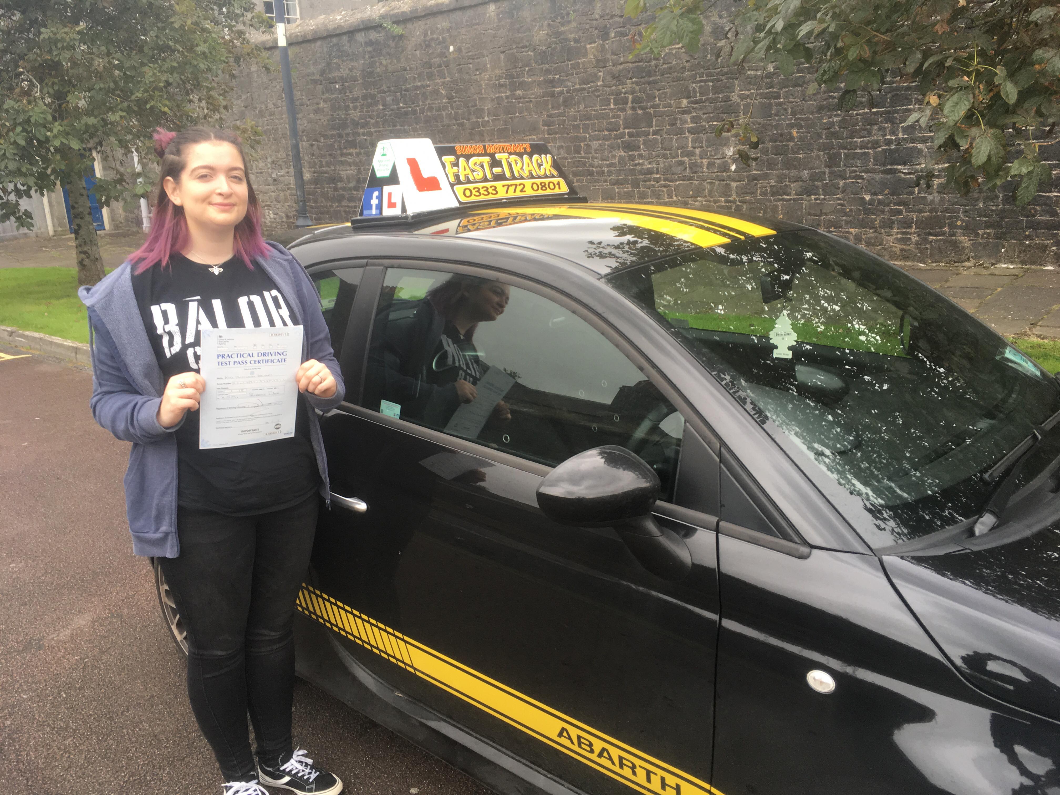 Toni-Leigh Hallworth (Test Pass)