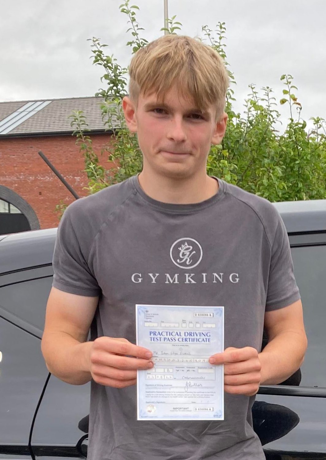 Sam Evans (Test Pass)