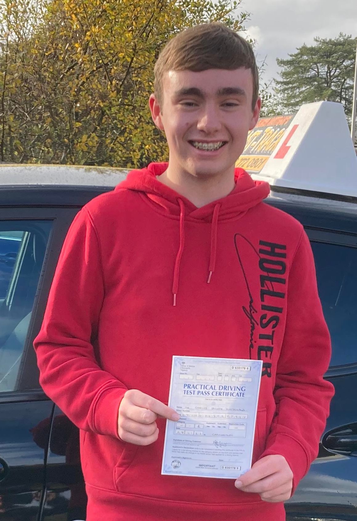 Charlie Macdonald (Test Pass)