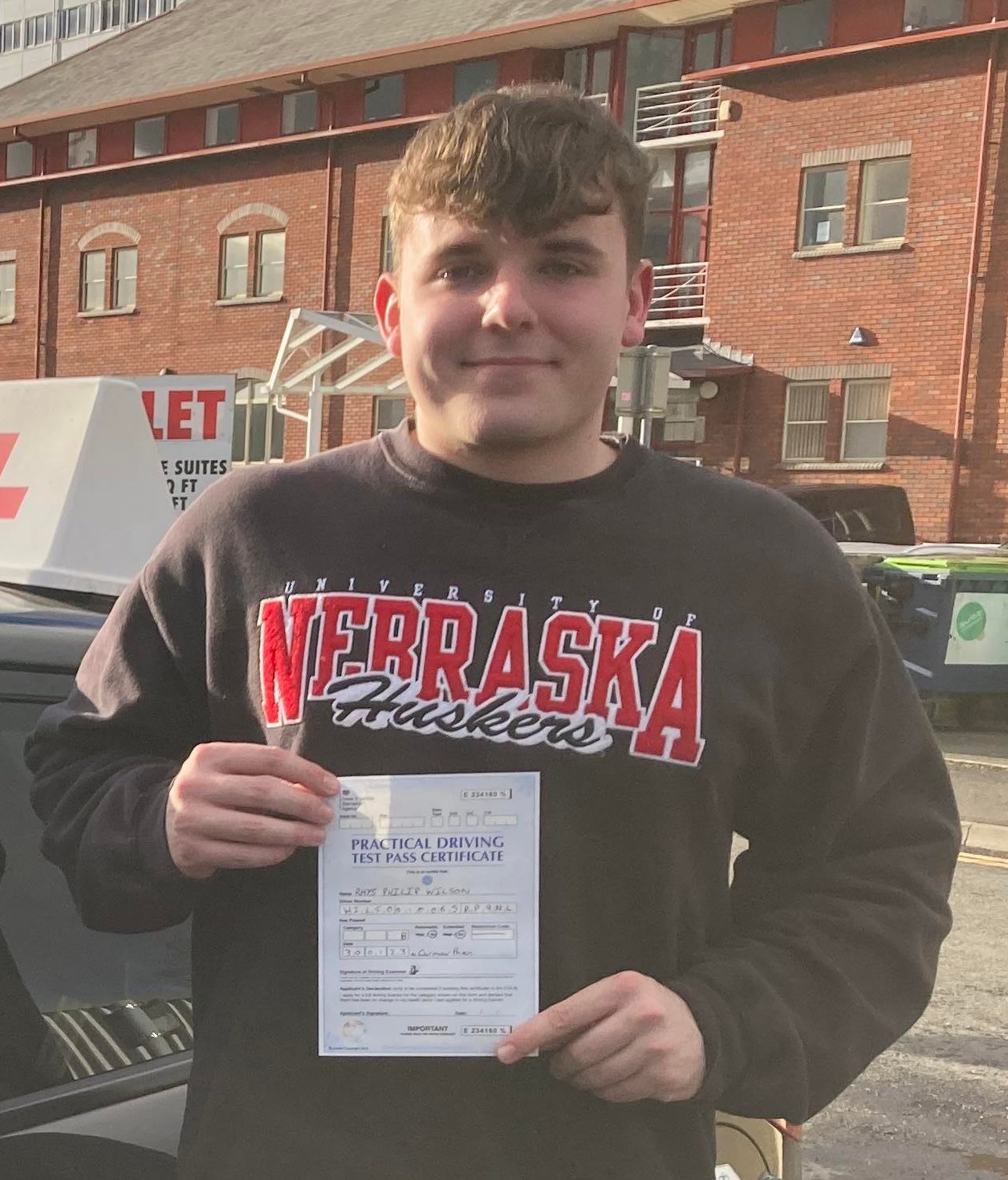 Rhys Wilson Sell (Test Pass)